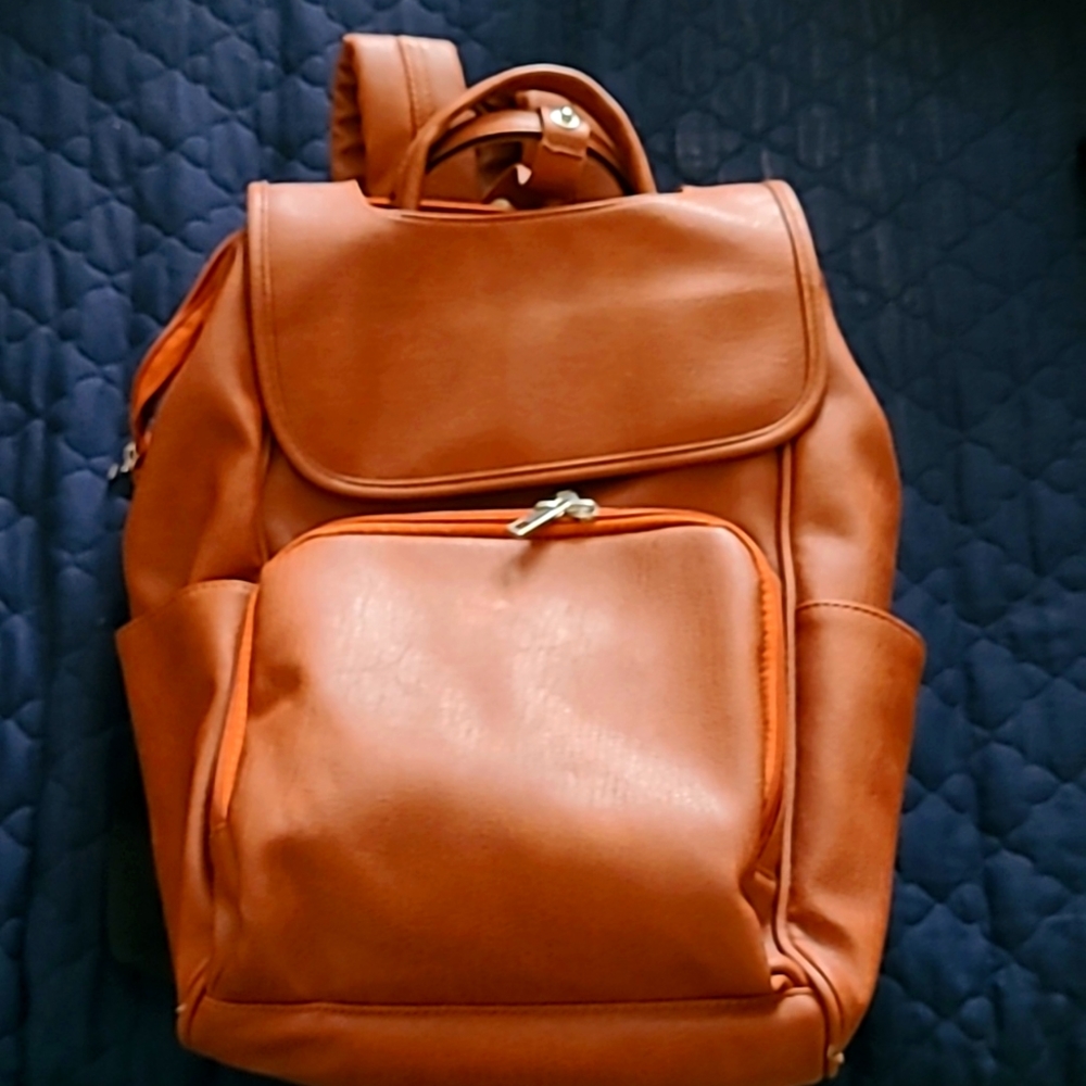 Leather Diaper bag